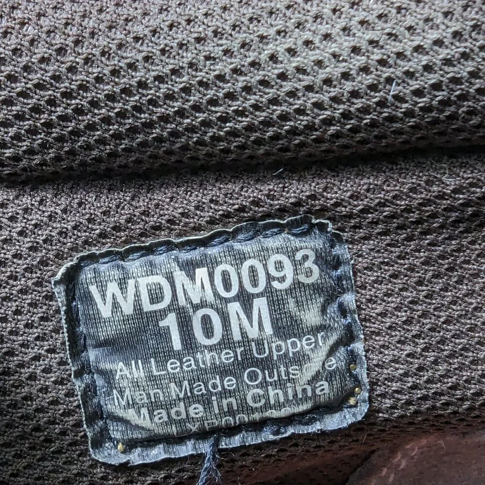 Twisted X woman's Handcrafted Cowgirl Lace-up Chukka Brown color Size 10 M - Picture 10 of 13